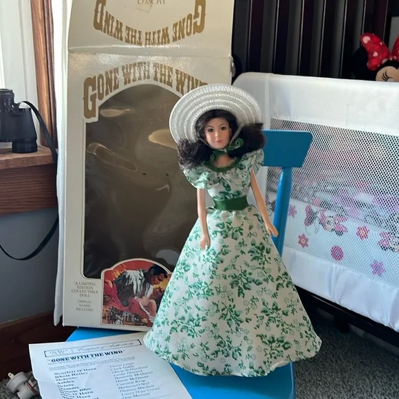 Toys | Gone With The Wind Scarlett Ohara Green White Barbecue Dress World Doll 1989 | Poshmark Toys | Gone With The Wind Scarlett Ohara Green White Barbecue Dress World Doll 1989 | Poshmark